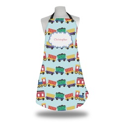 Trains Apron w/ Name or Text