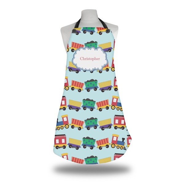 Custom Trains Apron w/ Name or Text