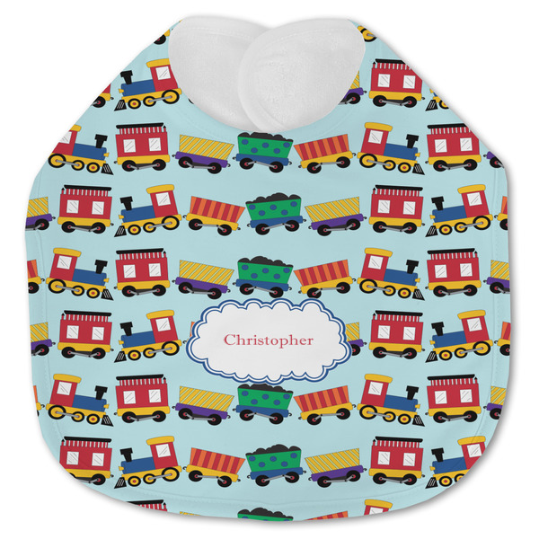 Trains Baby Bib - AFT closed