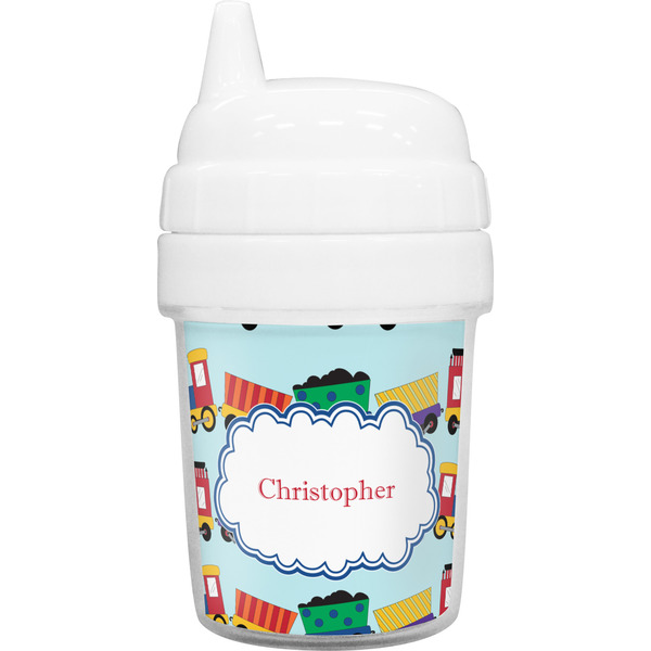 Custom Trains Baby Sippy Cup (Personalized)