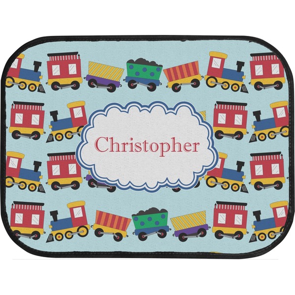 Trains Custom Car Floor Mats (Back Seat)