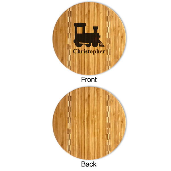 Trains Bamboo Cutting Boards - APPROVAL