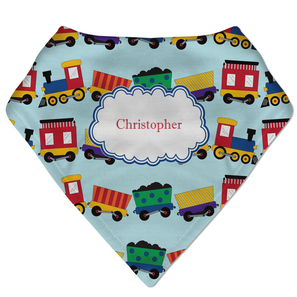 Custom Trains Bandana Bib (Personalized)
