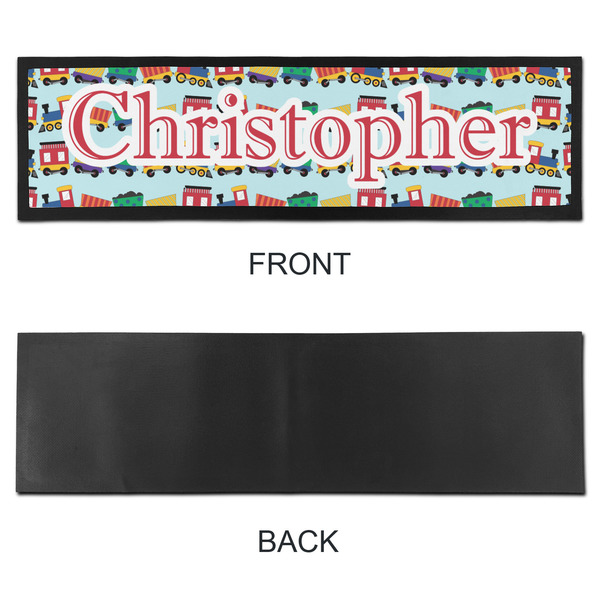 Trains Bar Mat - Large - APPROVAL
