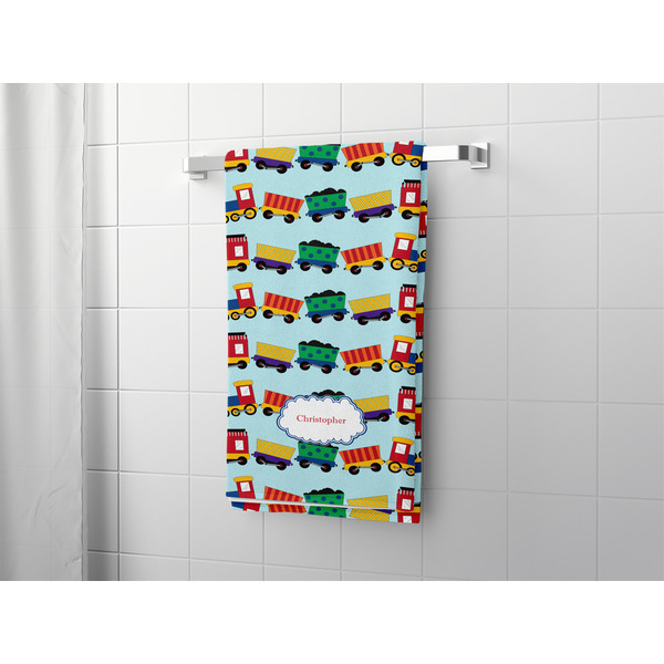 Trains Bath Towel - LIFESTYLE
