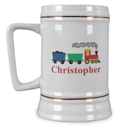 Trains Beer Stein (Personalized)