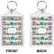 Trains Bling Keychain (Front + Back)