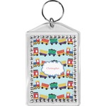 Trains Bling Keychain (Personalized)