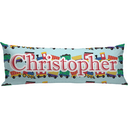 Trains Body Pillow Case (Personalized)