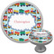 Trains Cabinet Knob (Silver) (Personalized)