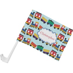 Trains Car Flag - Small w/ Name or Text