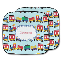 Trains Car Sun Shade - Two Piece (Personalized)
