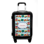 Trains Carry On Hard Shell Suitcase (Personalized)