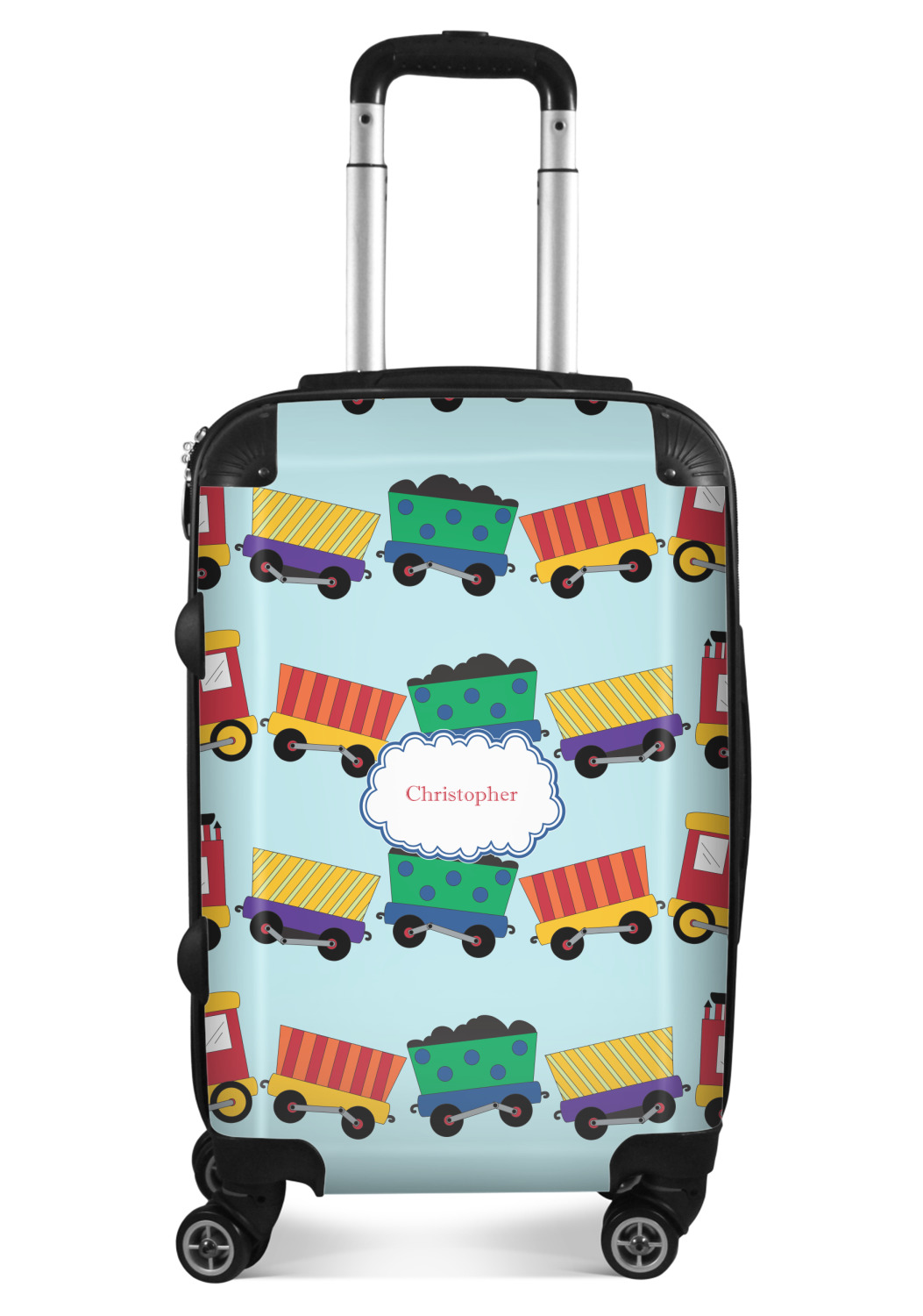 Trains Suitcase 20" Carry On (Personalized) YouCustomizeIt