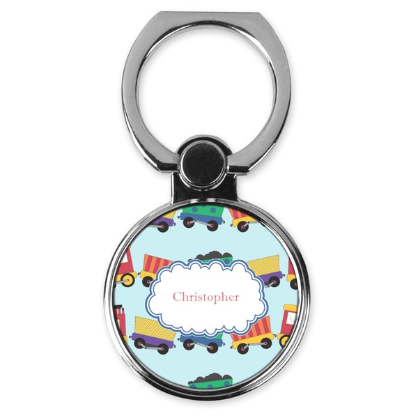 Custom Trains Cell Phone Ring Stand & Holder (Personalized)