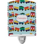 Trains Ceramic Night Light (Personalized)