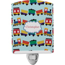 Trains Ceramic Night Light (Personalized)