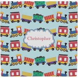 Trains Ceramic Tile Hot Pad (Personalized)