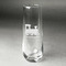 Trains Champagne Flute - Stemless Engraved - Single (Personalized)