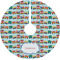 Trains Tree Skirt (Personalized)