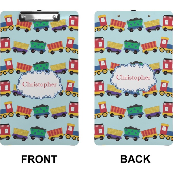 Trains Clipboard (Legal) (Front + Back)