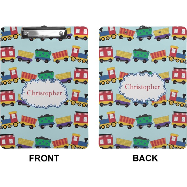 Trains Clipboard (Letter) (Front + Back)