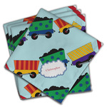 Trains Cloth Napkins (Set of 4) (Personalized)