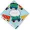 Trains Cloth Napkin w/ Name or Text