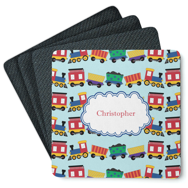 Trains Coaster Rubber Back - Main