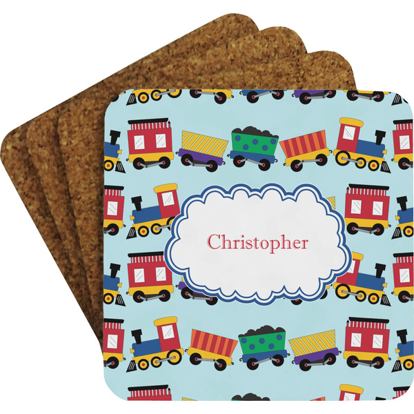 Trains Coaster Set (Personalized)