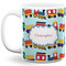 Trains 11 Oz Coffee Mug - White (Personalized)
