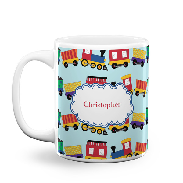 Custom Trains Coffee Mug (Personalized)