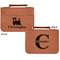 Trains Cognac Leatherette Bible Covers - Small Double Sided Apvl