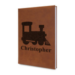 Trains Leatherette Journal (Personalized)