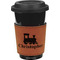 Trains Leatherette Cup Sleeve - Single Sided (Personalized)