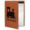 Trains Leatherette Portfolio with Notepad - Small - Single Sided (Personalized)