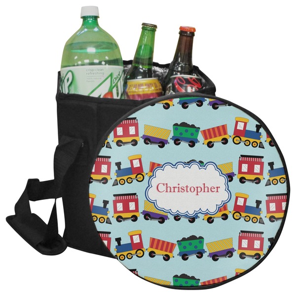 Custom Trains Collapsible Cooler & Seat (Personalized)