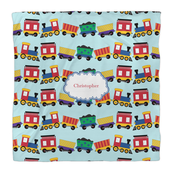 Trains Comforter - Queen - Front