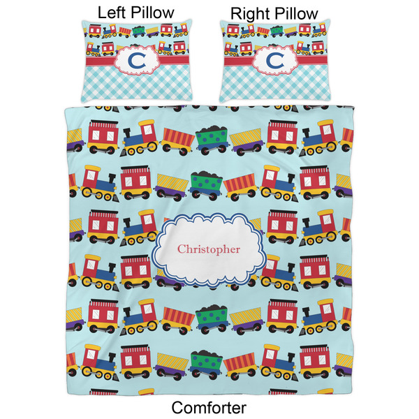 Trains Comforter Set - Queen - Approval