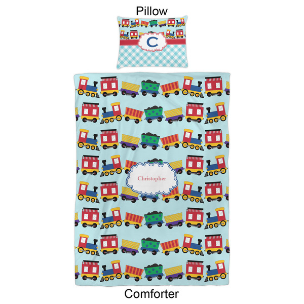 Trains Comforter Set - Twin XL - Approval