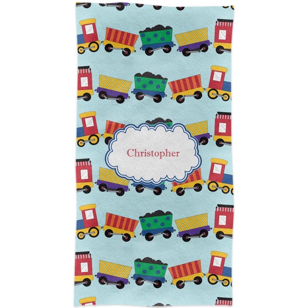 Trains Crib Comforter/Quilt - Apvl