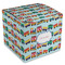 Trains Cube Favor Gift Box - Front/Main