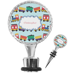 Trains Wine Bottle Stopper (Personalized)