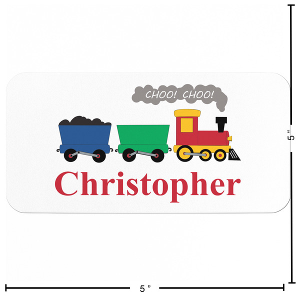 Trains Custom Shape Iron On Patches - L - APPROVAL