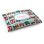 Trains Dog Bed - Medium w/ Name or Text