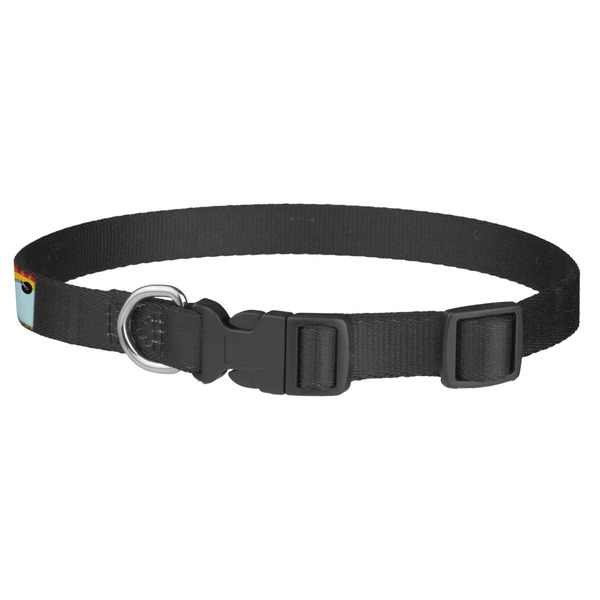 Trains Dog Collar - Medium - Back