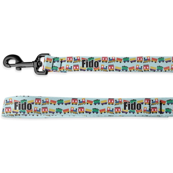 Custom Trains Deluxe Dog Leash - 4 ft (Personalized)