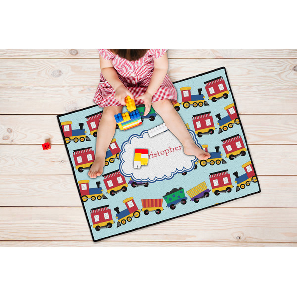 Trains Door Mats - LIFESTYLE kid