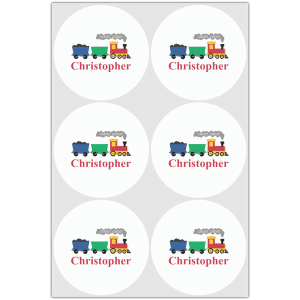 Trains Drink Topper - Large - Set of 6