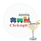 Trains Drink Topper - Large - Single with Drink